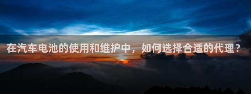 优发国际集团股份有限公司官网：在汽车电池的使用和维护中，如何选择合适的代理？