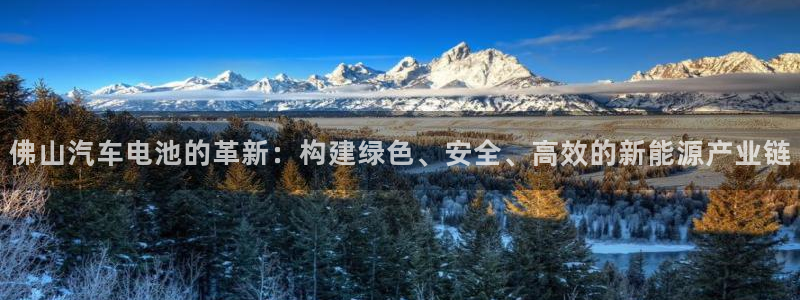 优发国际软件下载官网：佛山汽车电池的革新