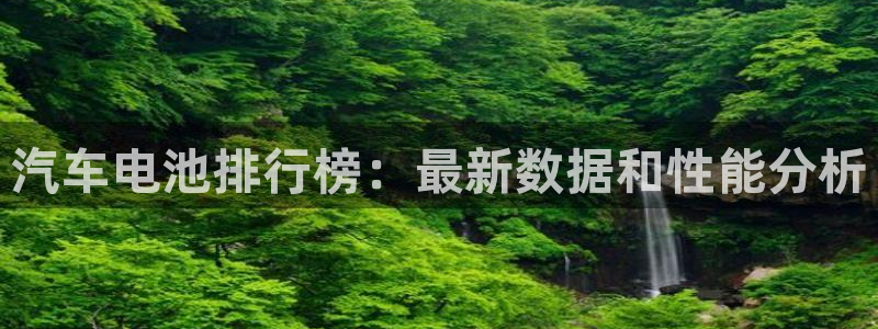 优发国际手机客户端下载安卓：汽车电池排行榜：最新数据和性能分析