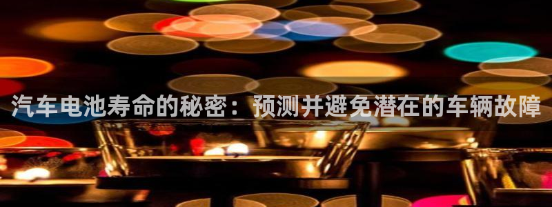 优发国际手机版官网入口：汽车电池寿命的秘